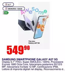 Samsung - Smartphone Galaxy A57 5G