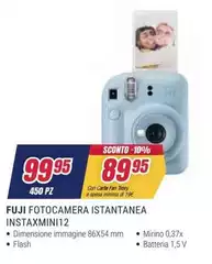 Flash - Fuji Fotocamera Istantanea Instaxmin112 Flash - Fuji Fotocamera Istantanea Instaxmin112