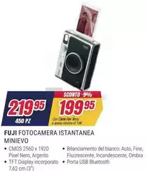 Fujifilm - Fotocamera Istantanea Minievo Fujifilm - Fotocamera Istantanea Minievo