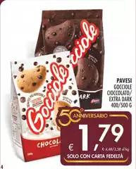 Pavesi - Gocciole Cioccolato/Extra Dark
