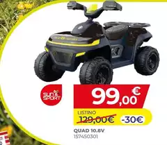 Sun & Sport - Quad 10.8V Sun & Sport - Quad 10.8V