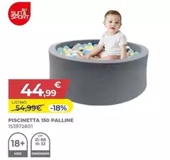 Sun & Sport - Piscinetta 150 Palline