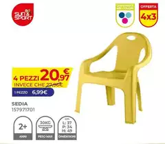 Sun & Sport - Sedia