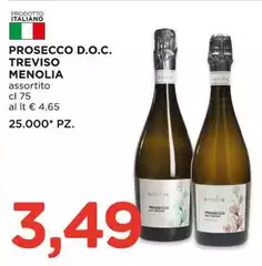 Menolia - Prosecco D.O.C. Treviso Menolia - Prosecco D.O.C. Treviso
