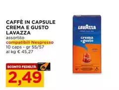 Lavazza - Caffè In Capsule Crema E Gusto