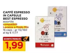 Best espresso - Caffè Espresso In Capsule