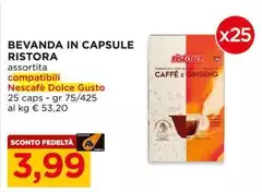 Ristora - Bevanda In Capsule