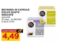 Nescafé - Bevanda In Capsule Dolce Gusto