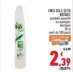 Bio - Linea Usa E Getta