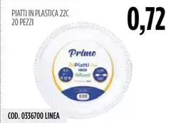 Primo - Piatti In Plastica