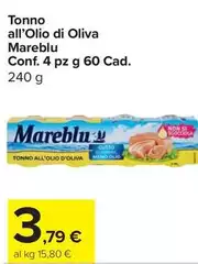 Mareblu - Tonno All'Olio Di Oliva