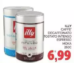 Illy - Caffe' Decaffeinato Tostato Intenso Espresso Moka