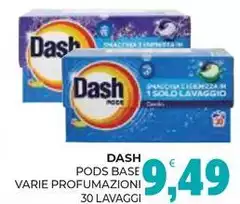 Dash - Pods Base Varie Profumazioni