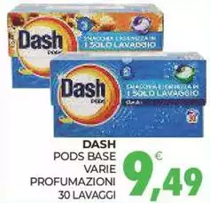 Dash - Pods Base Varie Profumazioni