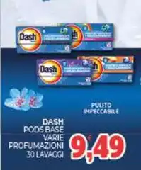 Dash - Pods Base Varie Profumazioni 30 Lavaggi