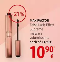 Max Factor - False Lash Effect Supreme Mascara Volumizzante