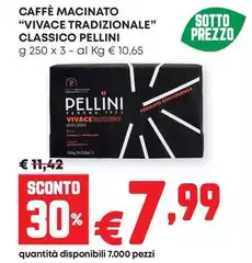 Pellini - Caffè Macinato "Vivace Tradizionale" Classico