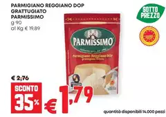 Parmissimo - Parmigiano Reggiano DOP Grattugiato Parmissimo - Parmigiano Reggiano DOP Grattugiato