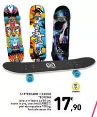 Teorema - Skateboard In Legno Teorema - Skateboard In Legno