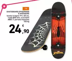Skateboard Spiderman O Avengers Skateboard Spiderman O Avengers