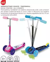 Sun & Sport - Monopattino  3 Ruote/Twist&Roll