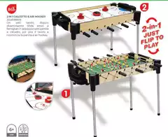 Sun & Sport - 2 In 1 Calcetto E Air Hockey