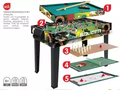 Sun & Sport - Tavolo Multigioco 5 In 1
