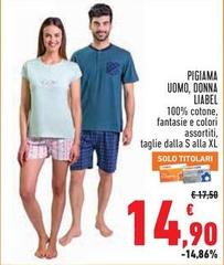 Liabel - Pigiama Uomo, Donna