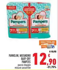 Pampers - Pannolini, Mutandino Baby-Dry