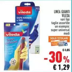 Vileda - Linea Guanti Vileda - Linea Guanti