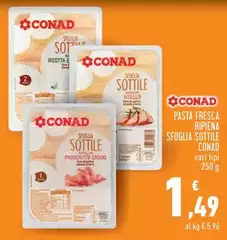 Conad - Pasta Fresca Ripiena Sfoglia Sottile Conad - Pasta Fresca Ripiena Sfoglia Sottile