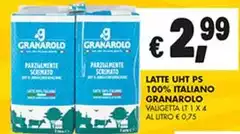 Granarolo - Latte Uht Ps 100% Italiano