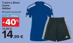 Adidas - T-shirt O Short Uomo