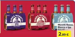 Moretti -  Rossa, Bianca O Ipa
