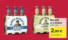 Moretti -  Al Limone