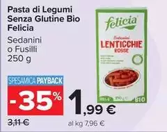 Felicia - Pasta Di Legumi Senza Glutine Bio