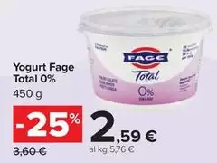 Fage - Yogurt Total 0% Fage - Yogurt Total 0%