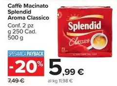 Splendid - Caffè Macinato Aroma Classico