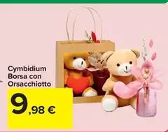Cymbidium Borsa Con Orsacchiotto Cymbidium Borsa Con Orsacchiotto
