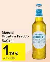 Moretti - Filtrata A Freddo