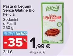 Felicia - Pasta Di Legumi Senza Glutine Bio