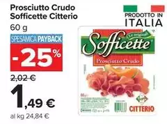 Citterio - Prosciutto Crudo Sofficette