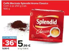 Splendid - Caffè Macinato  Aroma Classico