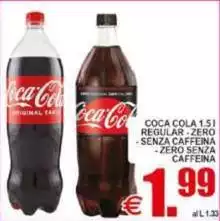 Coca Cola - Regular - Zero - Senza Caffeina - Zero Senza Caffeina