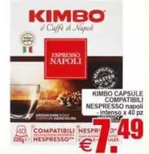 Kimbo - Capsule Compatibili Nespresso Napoli