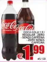 Coca Cola - Regular - Zero - Senza Caffeina - Zero Senza Caffeina