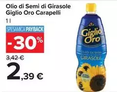 Giglio oro - Olio Di Semi Di Girasole Carapelli