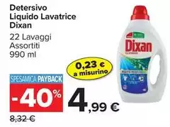 Dixan - Detersivo Liquido Lavatrice