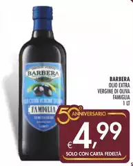 Barbera - Olio Extra Vergine Di Oliva Famiglia