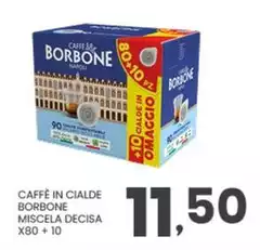 Caffe borbone - Caffè In Cialde Miscela Decisa
